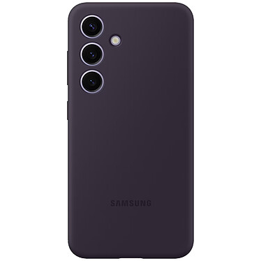 Funda de silicona Samsung Galaxy S24 morado oscuro
