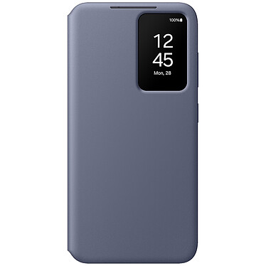 Funda billetera Samsung Smart View Violeta Galaxy S24