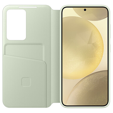 Review Samsung Smart View Wallet Case Light Green Galaxy S24