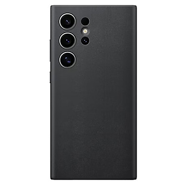 Samsung Vegan Leather Case Black Galaxy S24 Ultra
