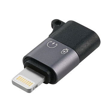 MicroConnect Lightning (M) to USB-C (F) adapter