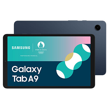 Samsung Galaxy Tab A9 8.7" SM-X110 64 Go Bleu Wi-Fi Tablette Internet - MediaTek MT8781 Octo-Core 2 GHz - RAM 4 Go - 64 Go - Écran 8.7" WXGA+ - Wi-Fi/Bluetooth - Webcam - USB-C - 5100 mAh - Android 13