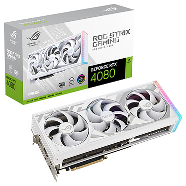ASUS ROG Strix GeForce RTX 4080 SUPER Edición Blanca 16GB