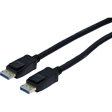 Cable DisplayPort 2.1 UHBR10 macho/macho (1 metro)