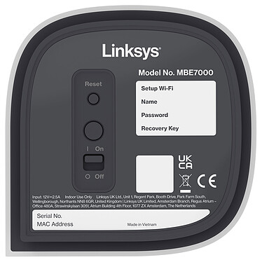 Linksys Velop Pro 7 MBE7001 pas cher