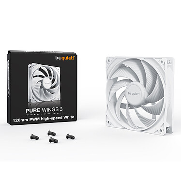 Avis be quiet! Pure Wings 3 120mm PWM high-speed (Blanc)