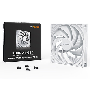 Avis be quiet! Pure Wings 3 140mm PWM high-speed (Blanc)