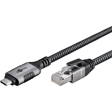 Nota Goobay Cavo Ethernet da USB-C 3.1 a RJ45 CAT 6 FTP - M/M - 1 m
