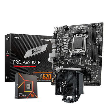 Kit de actualización para PC AMD Ryzen 5 7600X MSI PRO A620M-E
