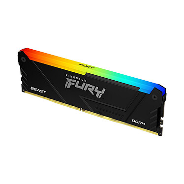 Avis Kingston FURY Beast RGB 16 Go (2 x 8 Go) DDR4 3200 MHz CL16 (KF432C16BB2AK2/16)