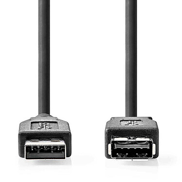 Cable alargador USB 3.0 Nedis - 3 m - negro