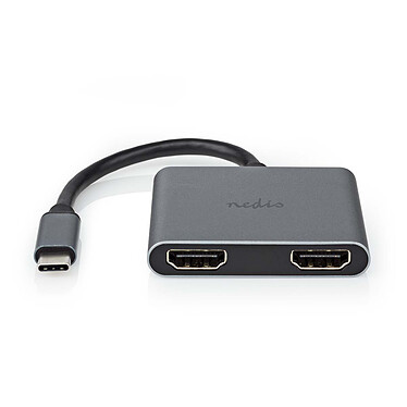 Nedis USB-C to 2x HDMI adapter