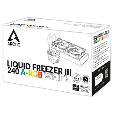 Arctic Liquid Freezer III 240 A-RGB (Bianco) economico
