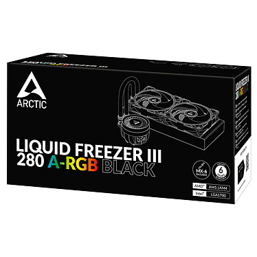 Arctic Liquid Freezer III 280 A-RGB (Noir) pas cher