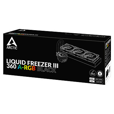 Arctic Liquid Freezer III 360 A-RGB (nero) economico