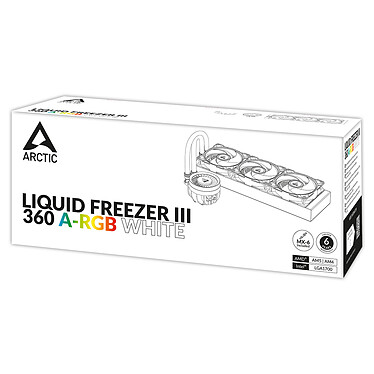 Arctic Liquid Freezer III 360 A-RGB (Blanc) pas cher