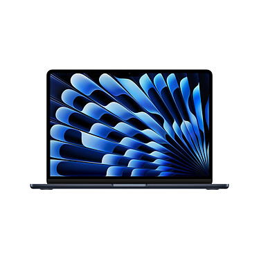 Apple MacBook Air M3 13-inch (2024) Midnight 16GB/256GB (MC8K4FN/A) .