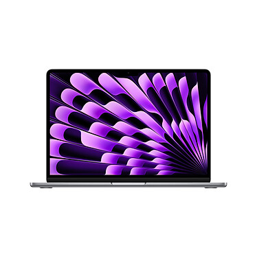 Apple MacBook Air M3 13 pouces (2024) Gris sidéral 16 Go/1 To (MXCR3FN/A-1TB-QWERTY-US)