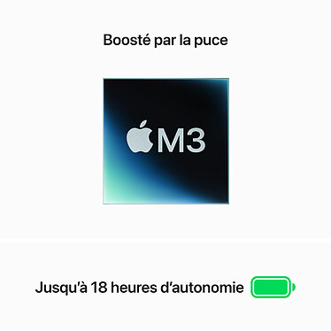 Avis Apple MacBook Air M3 13 pouces (2024) Minuit 24 Go/512 Go (MXCV3FN/A-24GB)