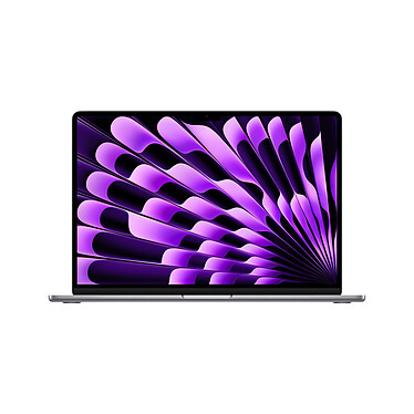 Apple MacBook Air M3 15 pouces (2024) Gris sidéral 16Go/1 To (MXD13FN/A-1TB-70W)