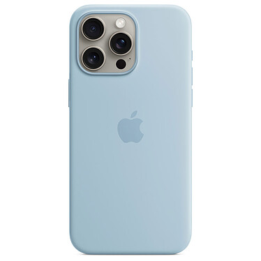 Apple Silicone Case with MagSafe Bleu Clair Apple iPhone 15 Pro Max