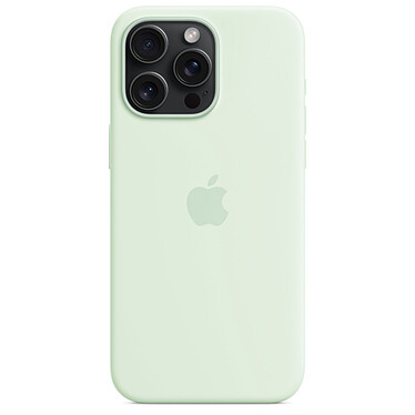 Custodia in silicone Apple con MagSafe alla menta Apple iPhone 15 Pro Max