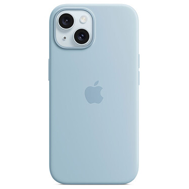 Apple Silicone Case with MagSafe Light Blue Apple iPhone 15
