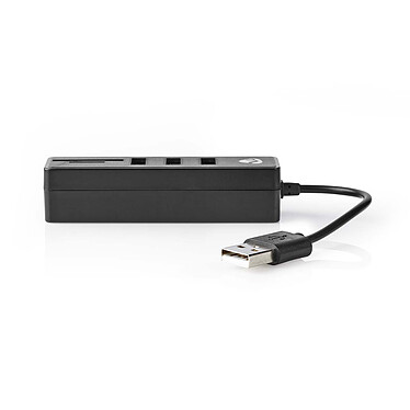 Avis Nedis Hub USB-A vers 3x ports USB-A + 1x lecteur SD/MicroSD