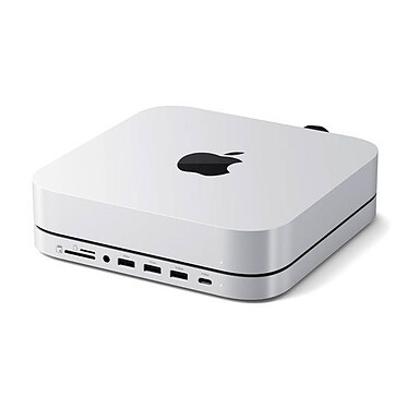 Review SATECHI Mac Mini / Mac Studio Stand & Hub Silver