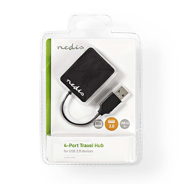Nedis Hub USB-A vers 4x ports USB-A pas cher