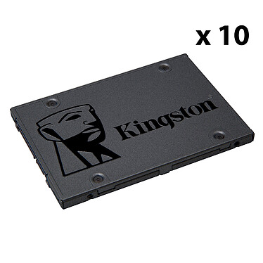 Kingston SSD A400 480 Go (x 10)