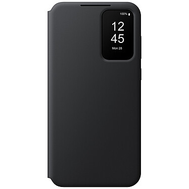 Samsung Smart View Wallet Case Noir Galaxy A35 5G