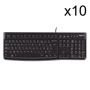 Logitech Keyboard K120 (x10)