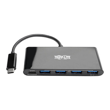 Eaton Tripp Lite Hub USB 3.1 Tipo-C 4x Puertos USB-A, 1x Puerto USB-C con Power Delivery de 60 W