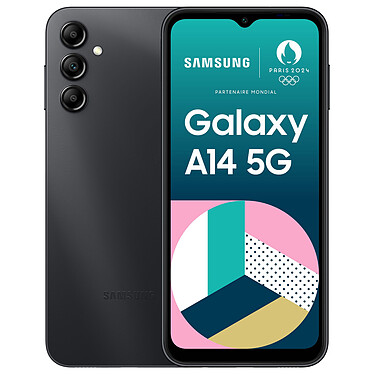 Samsung Galaxy A14 5G Noir (4 Go / 64 Go) · Reconditionné
