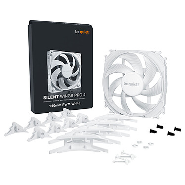 cheap be quiet! Silent Wings Pro 4 140 mm PWM - White