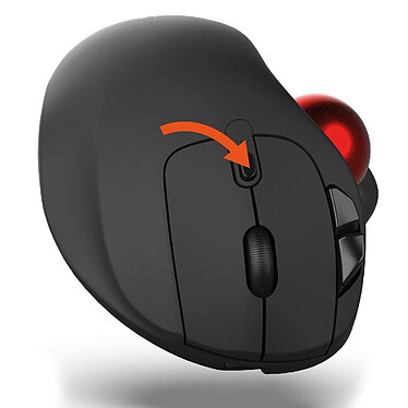 Nota Mouse Trackball wireless ricaricabile Mobility Lab