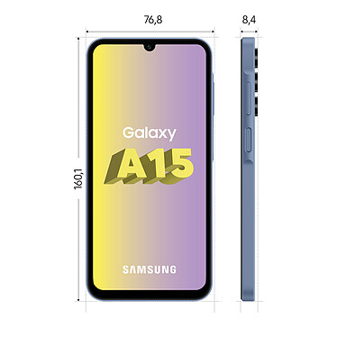 Avis Samsung Galaxy A15 Bleu (4 Go / 128 Go)
