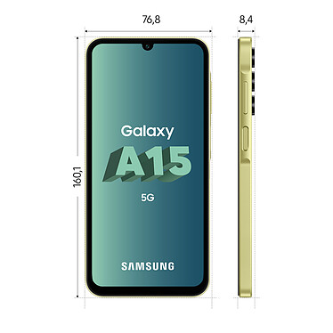 Nota Samsung Galaxy A15 5G Lime (4GB / 128GB)