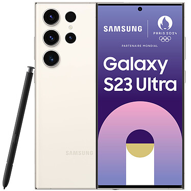 Samsung Galaxy S23 Ultra SM-S918B Crème (8 Go / 256 Go) · Reconditionné