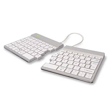 R-Go Split Break Wireless Keyboard (Blanc)
