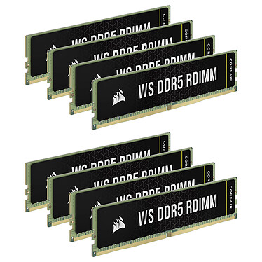 Corsair WS DDR5 RDIMM 256 Go (8 x 32 Go) 5600 MHz CL40