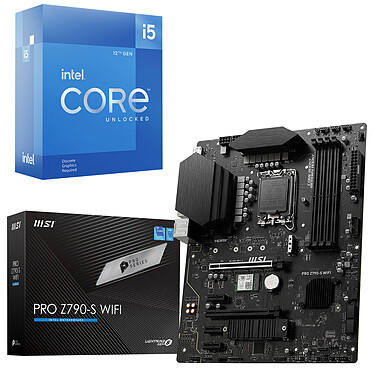 Kit Upgrade PC Intel Core i5-12600KF MSI PRO Z790-S WIFI 