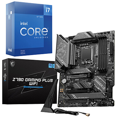 Kit de actualización para PC Intel Core i7-12700KF MSI Z790 GAMING PLUS WIFI