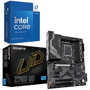 Kit di aggiornamento per PC Intel Core i7-14700KF Gigabyte Z790 UD 