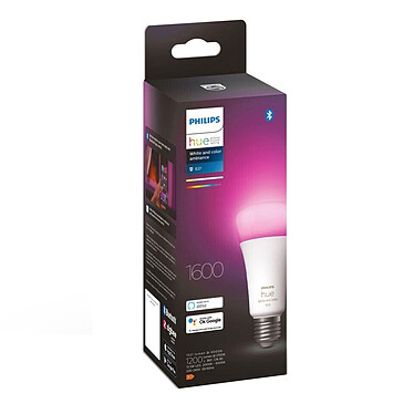 Review Philips Hue White and Color E27 A60 13.5 W Bluetooth x 1