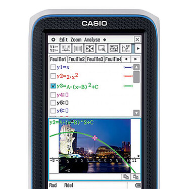 Nota Casio fx-CP400+E-W-EH.