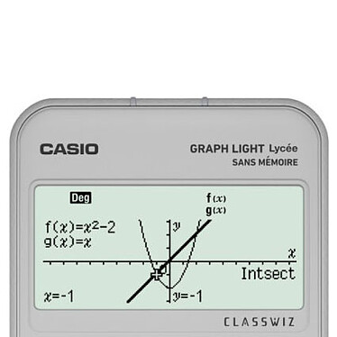 Nota Casio Graph Light.