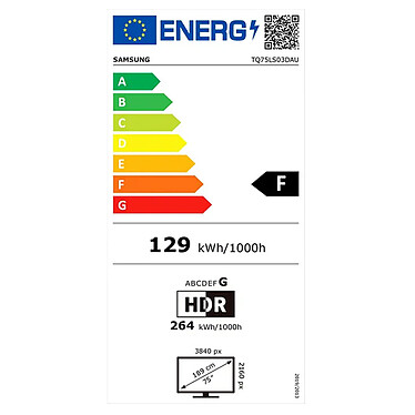 Samsung QLED The Frame TQ75LS03D pas cher