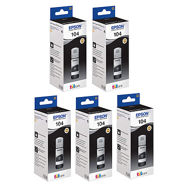 Epson 104 EcoTank Nero x 5.